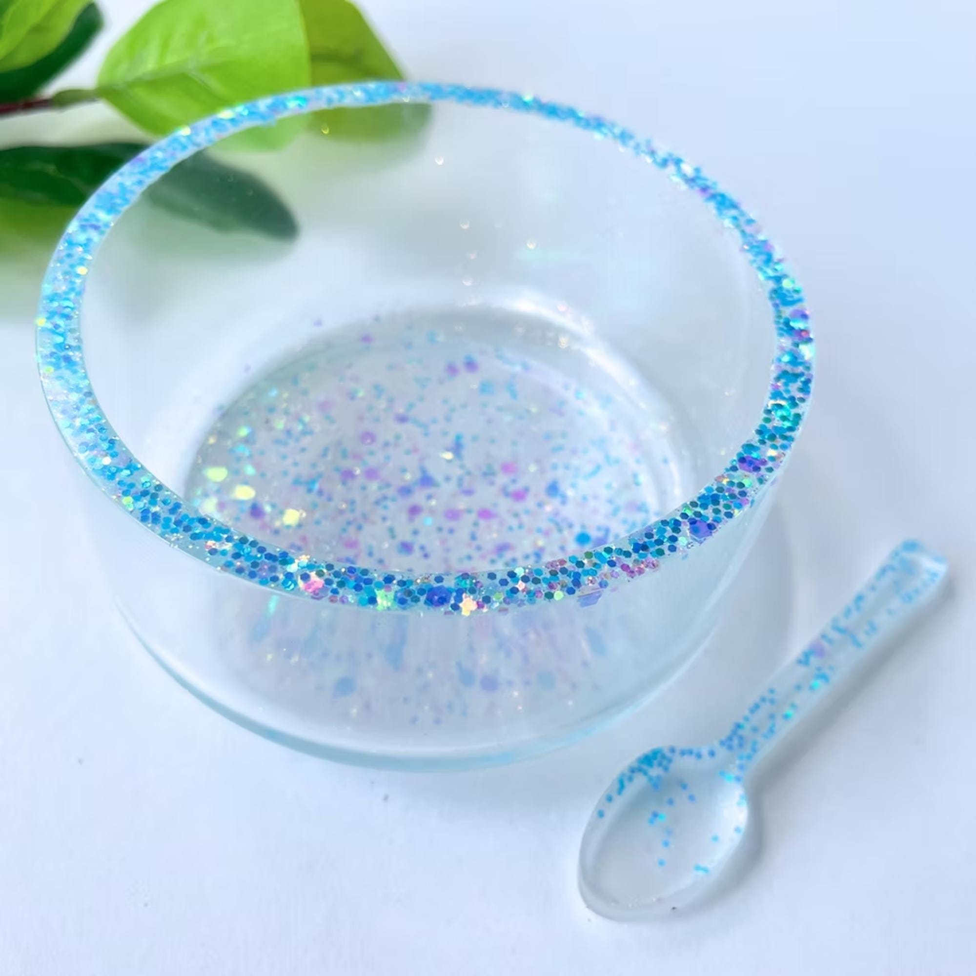 Resin Bowl: Glow in the Dark Potion Play Sensory Tool