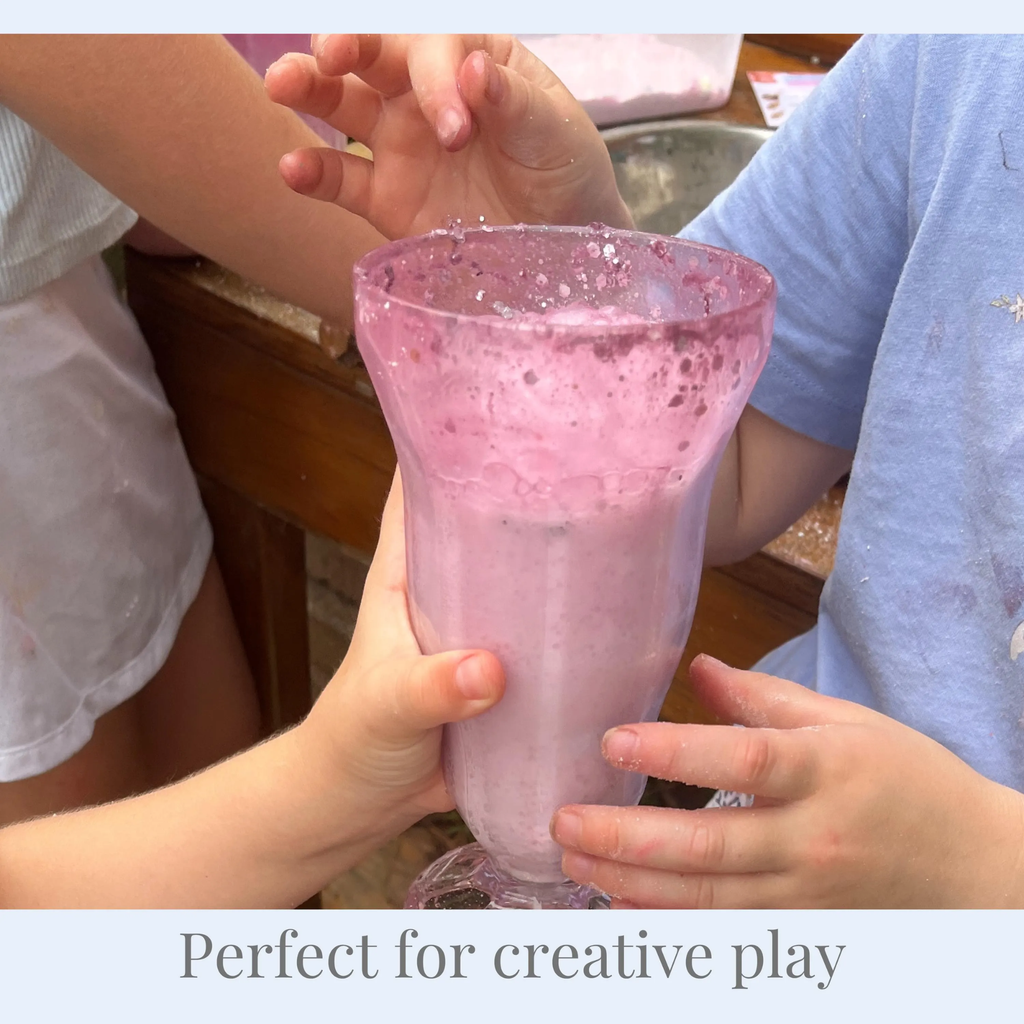 Milkshake Fizzy Play Glass
