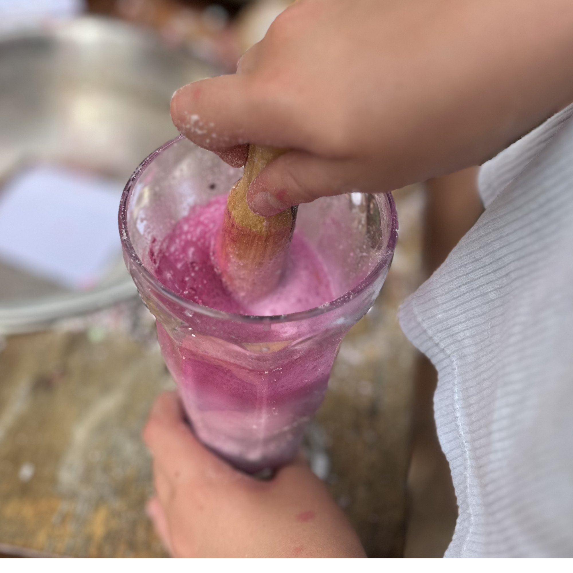 Milkshake Fizzy Play Glass