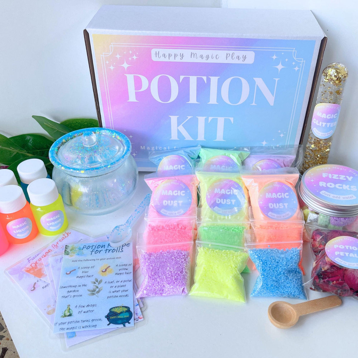 Kids Potion Gift Set Large Sensory Fizzy Montessori Science Activity