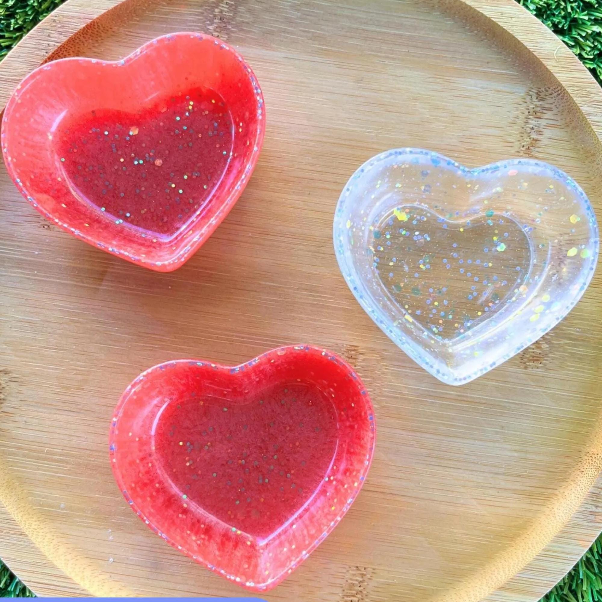 Resin Heart Dish