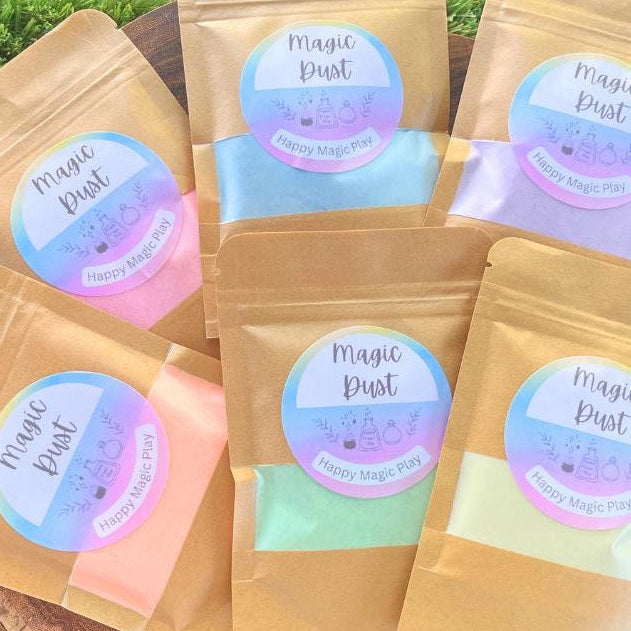 Magic Fizzy Dust for kids STEM learning and sensory play