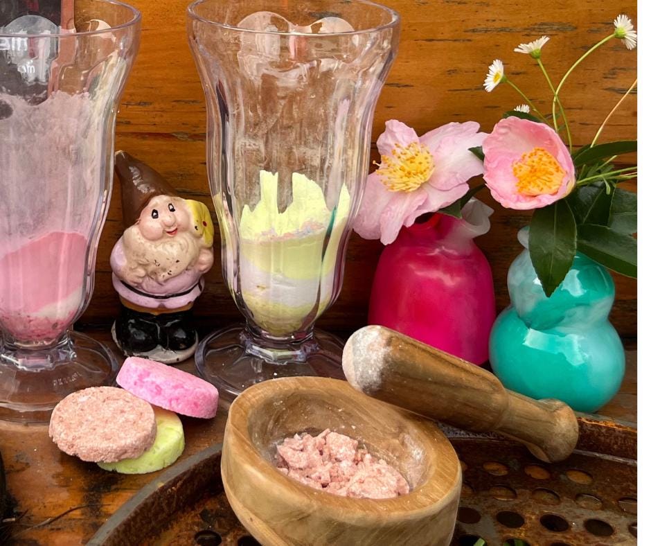Handcrafted Teak Bowls & Muddlers: Montessori Sensory Toy Mud Kitchen Kids Potion Play