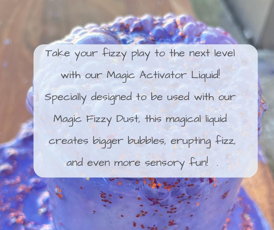Magic Activator Liquid STEM Science Experiment Sensory Potion Fizzy Play