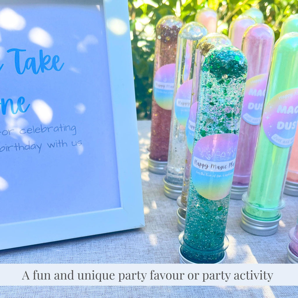 Glitter Potion Sensory Tube: Kids Science Kit Party Favour Montessori Toy