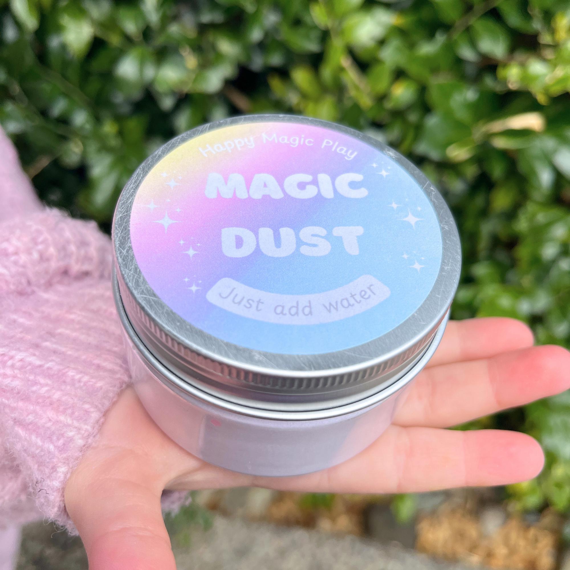Magic Fizzy Dust Jar: Kids Sensory Bin Science Activity Gift for Kids Party Favours