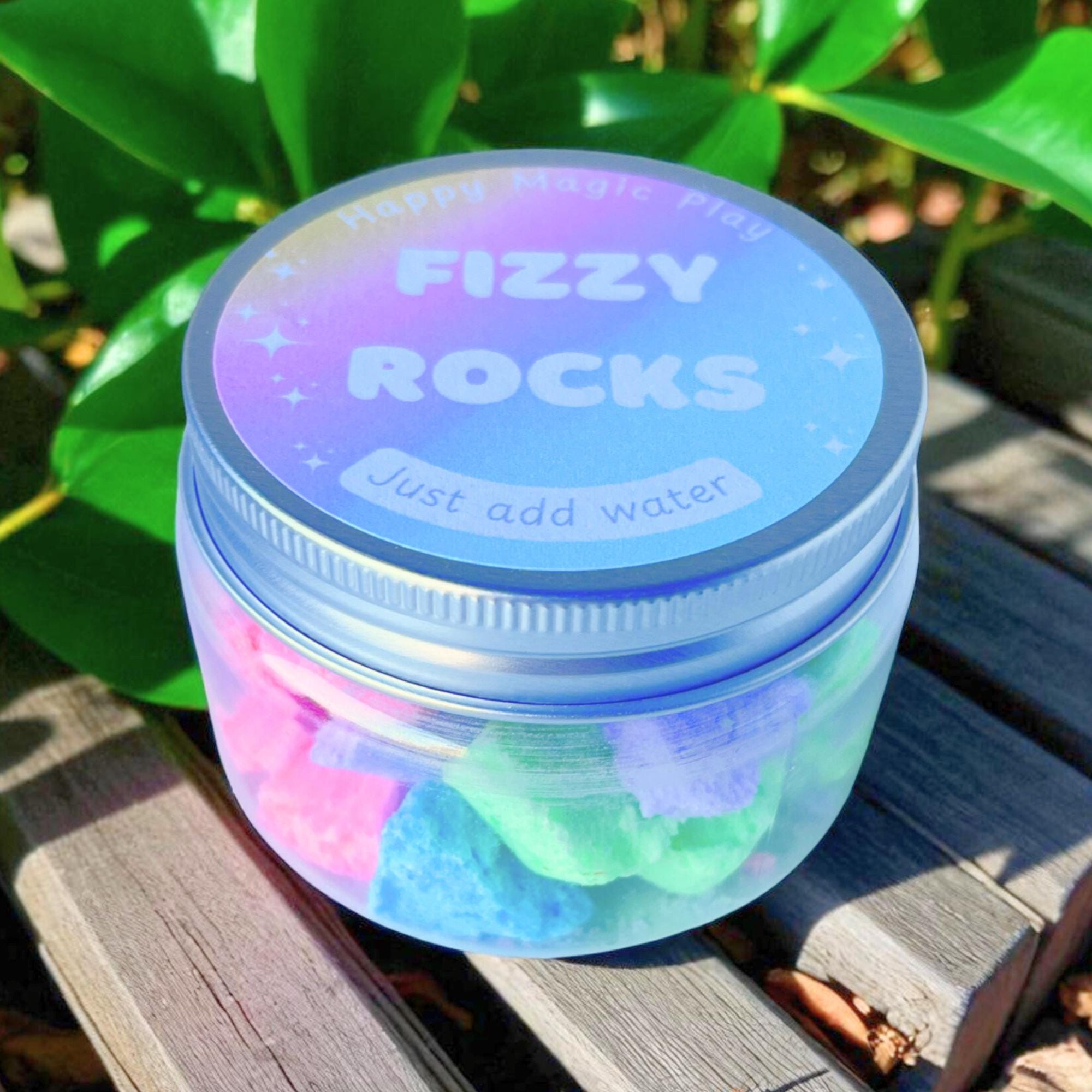 Rainbow Magic Fizzy Rocks Kids Sensory Science Kit Potion Play Party Favours