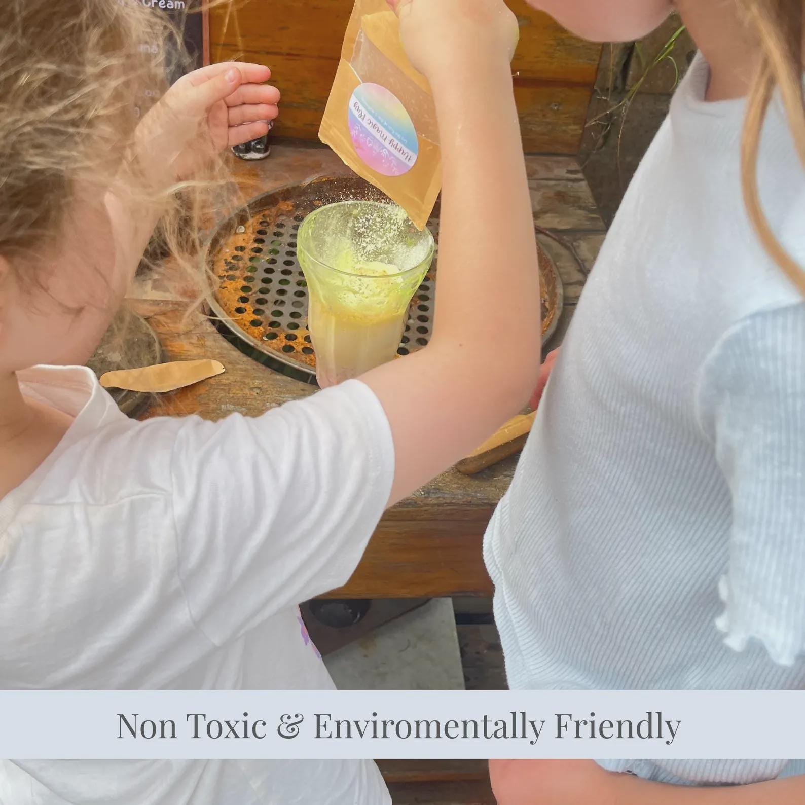 Magic Fizzy Dust Single Pack: STEM Sensory Bin Montessori Activity Potion Play for Kids