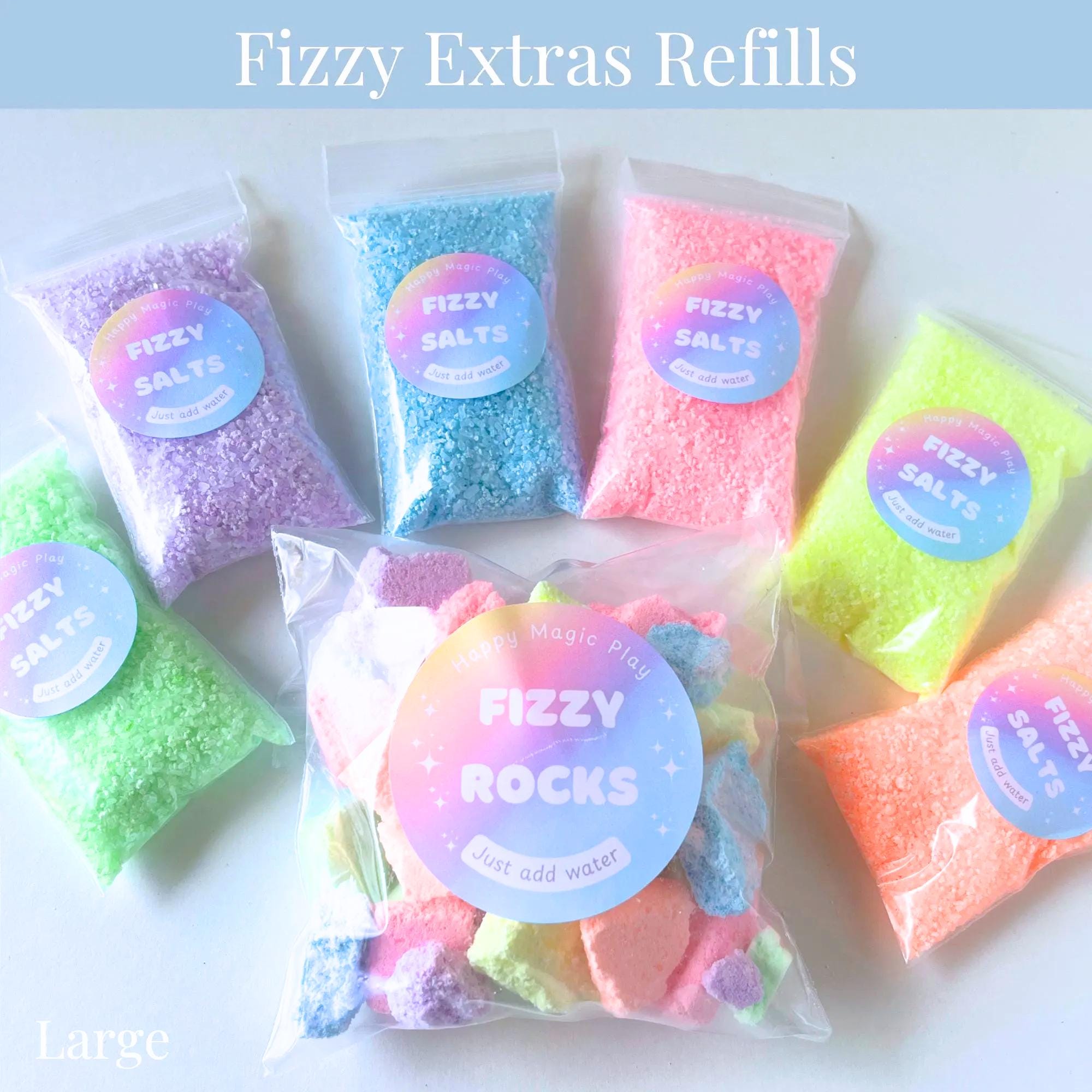 Potion Extra's Refill Pack: Magic Fizzy Salts, Fizzers/Fizzy Rocks