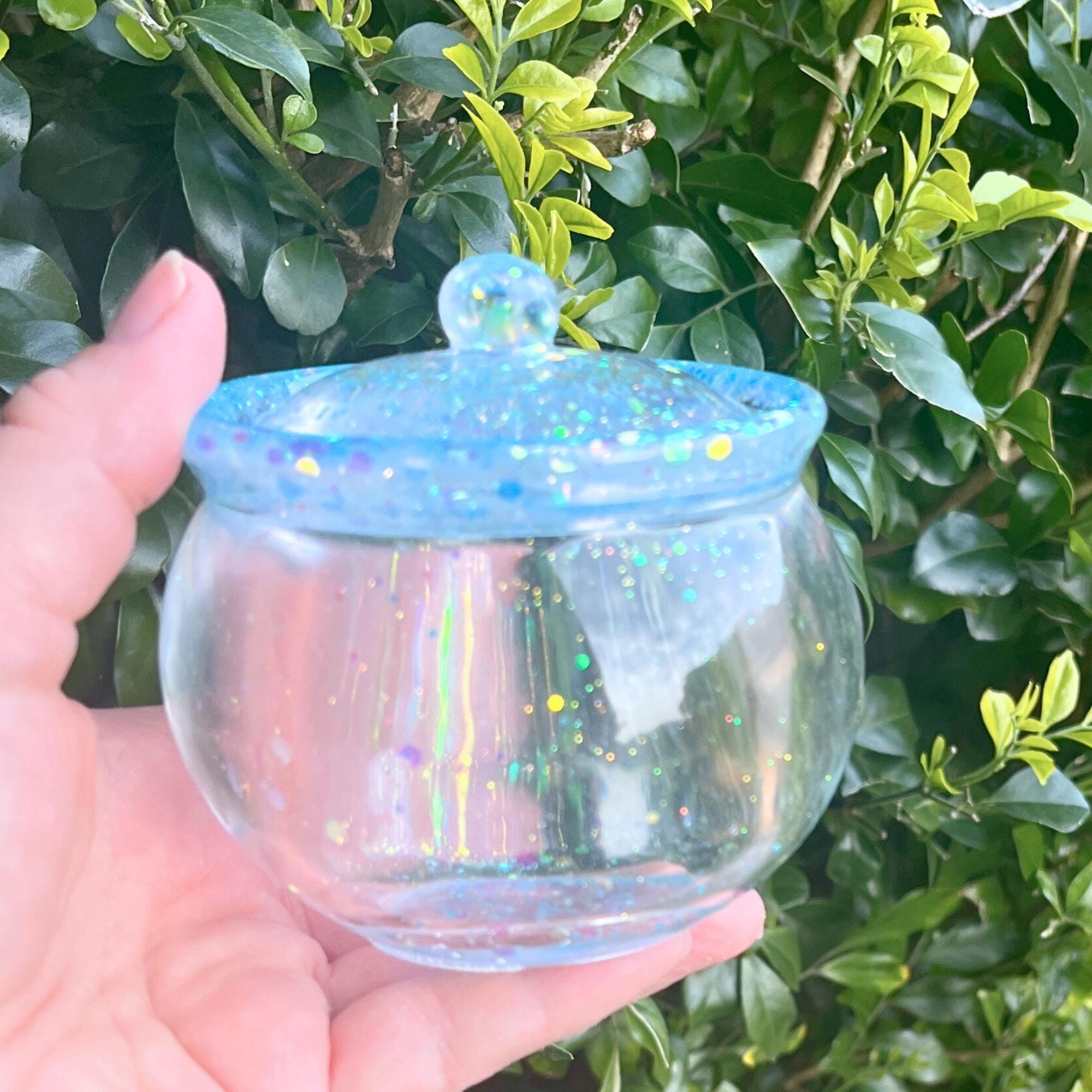 Resin Cauldron: Glow in the Dark Potion Play Sensory Bin Toy Fizzy Gift for Kids