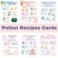 Potion Cards Kids Activity: Fizzy Sensory Play, Educational Montessori Gift