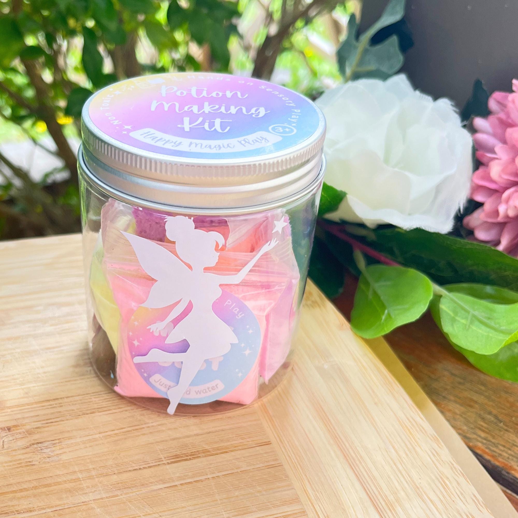 Fairy Potion Jar: Kids Potion Gift Party Favour Goodie Bag Girl