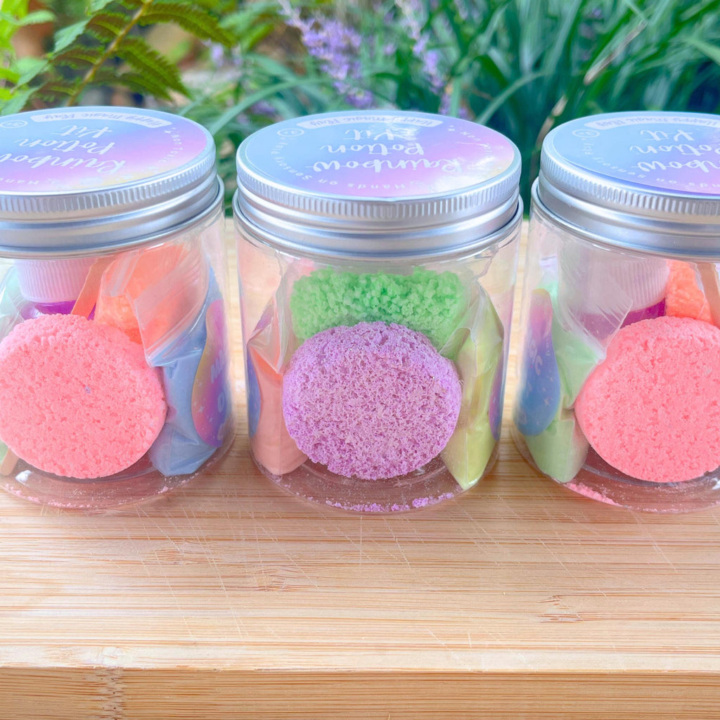 Rainbow Potion Jar Science Kit Fizzy Sensory Toy Kids Gift