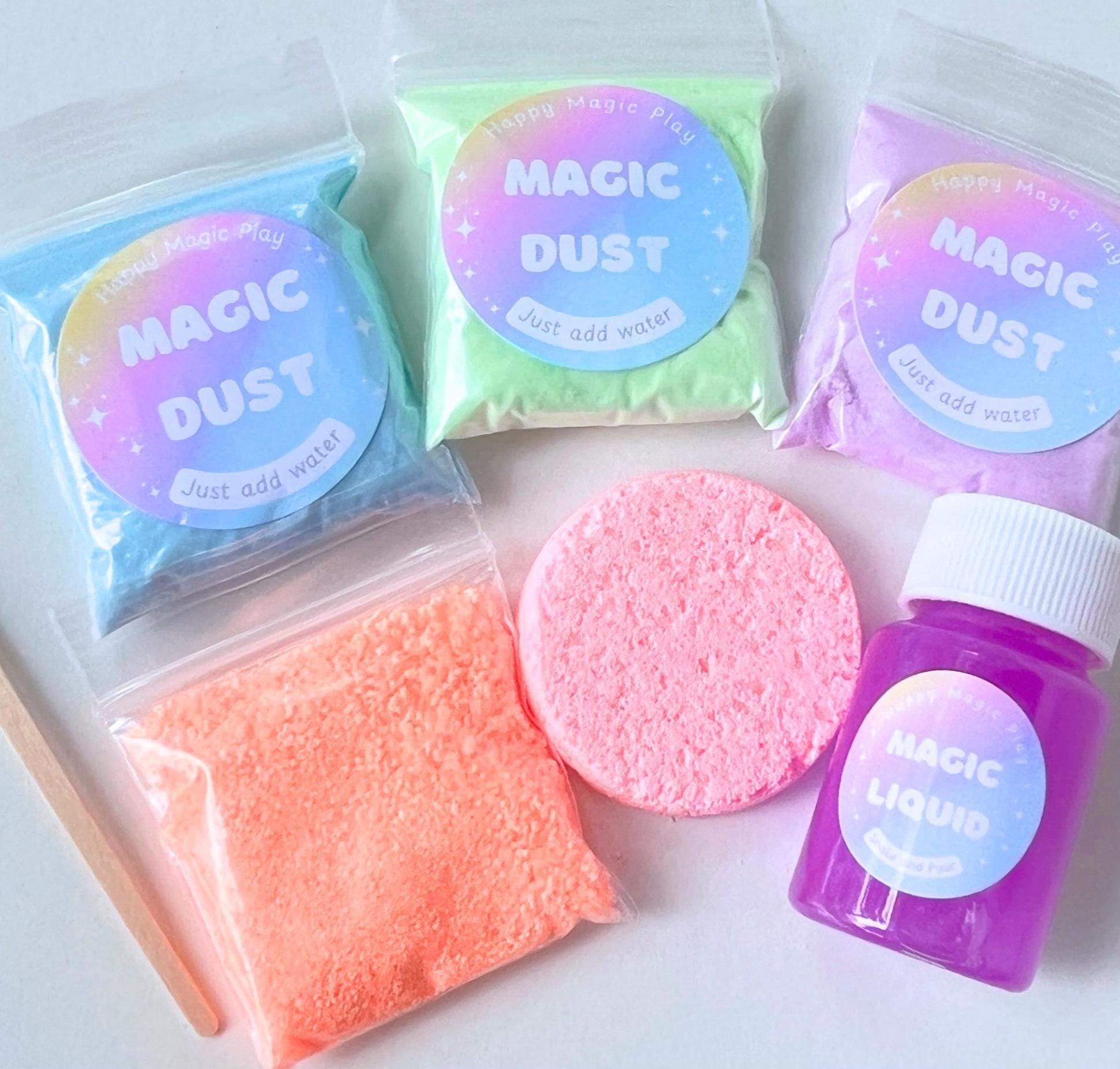 Rainbow Potion Jar Science Kit Fizzy Sensory Toy Kids Gift