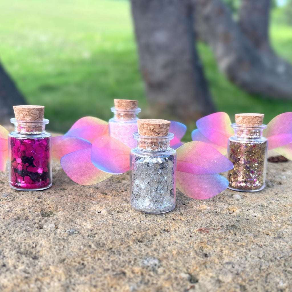 Fairy Bottle with Glitter: Potion Party Favour Tooth Fairy Gift for Kids