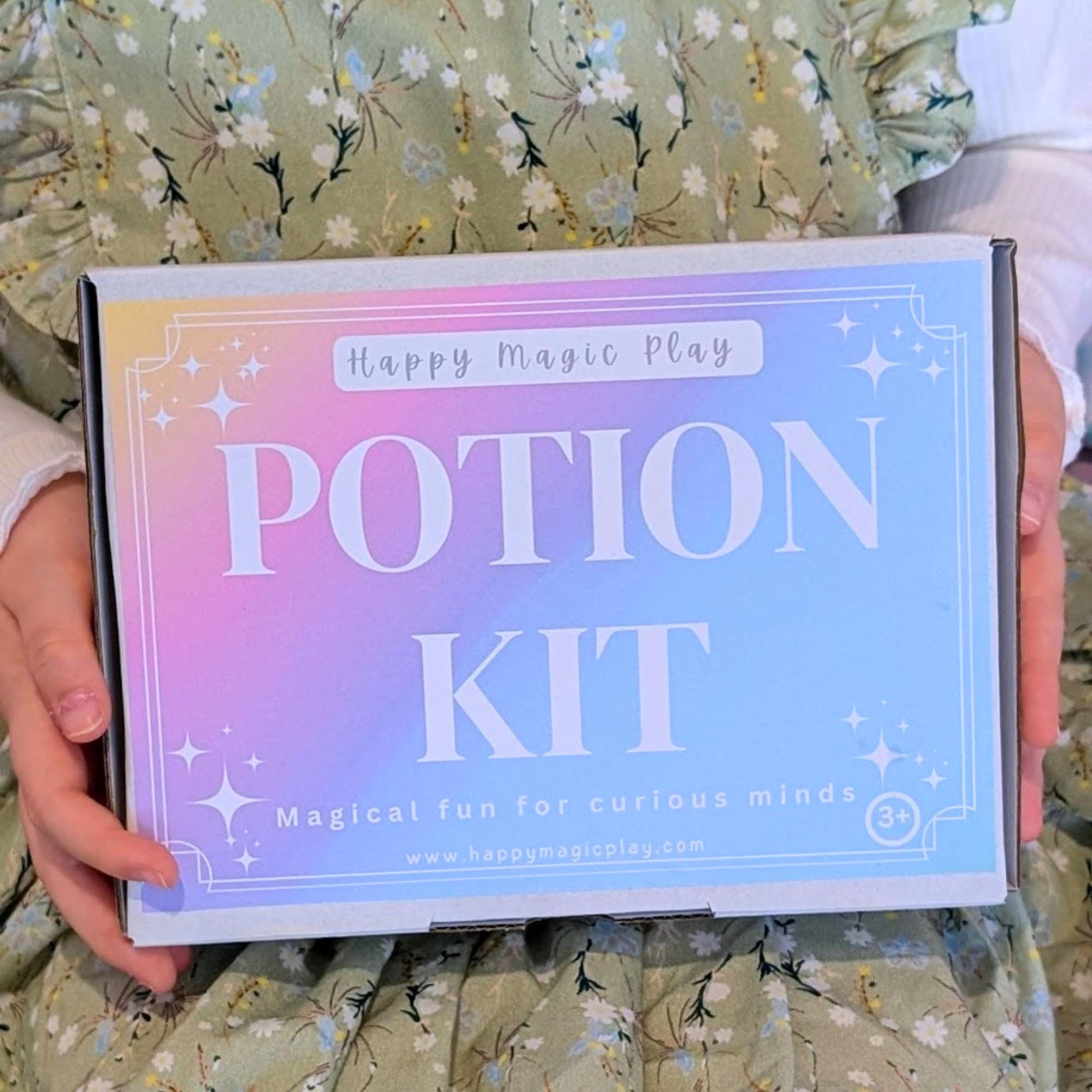 Kids Potion Gift Set: Fizzy Sensory Play Science Activity Montessori Learning