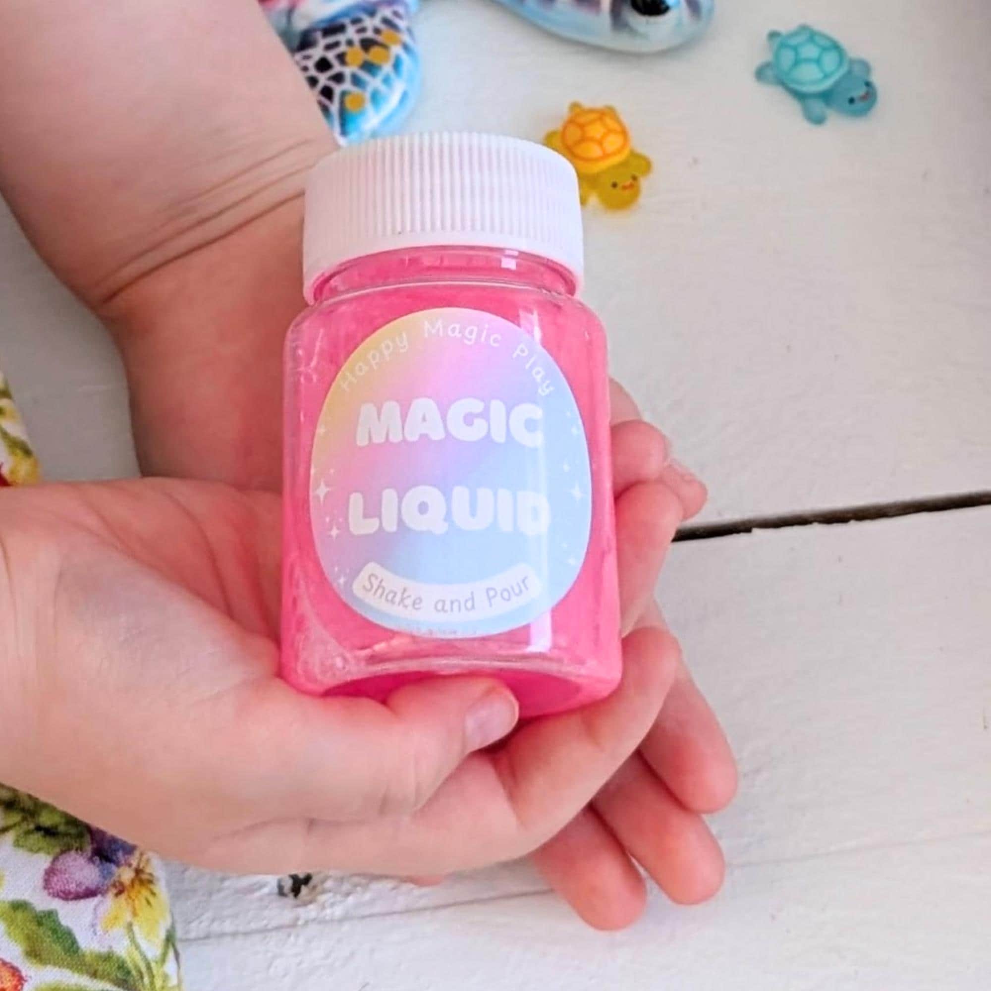 Magic Activator Liquid STEM Science Experiment Sensory Potion Fizzy Play