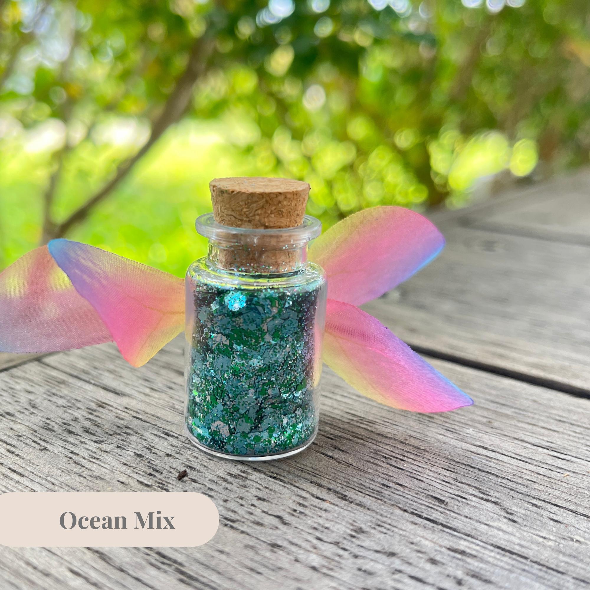 Fairy Bottle with Glitter: Potion Party Favour Tooth Fairy Gift for Kids