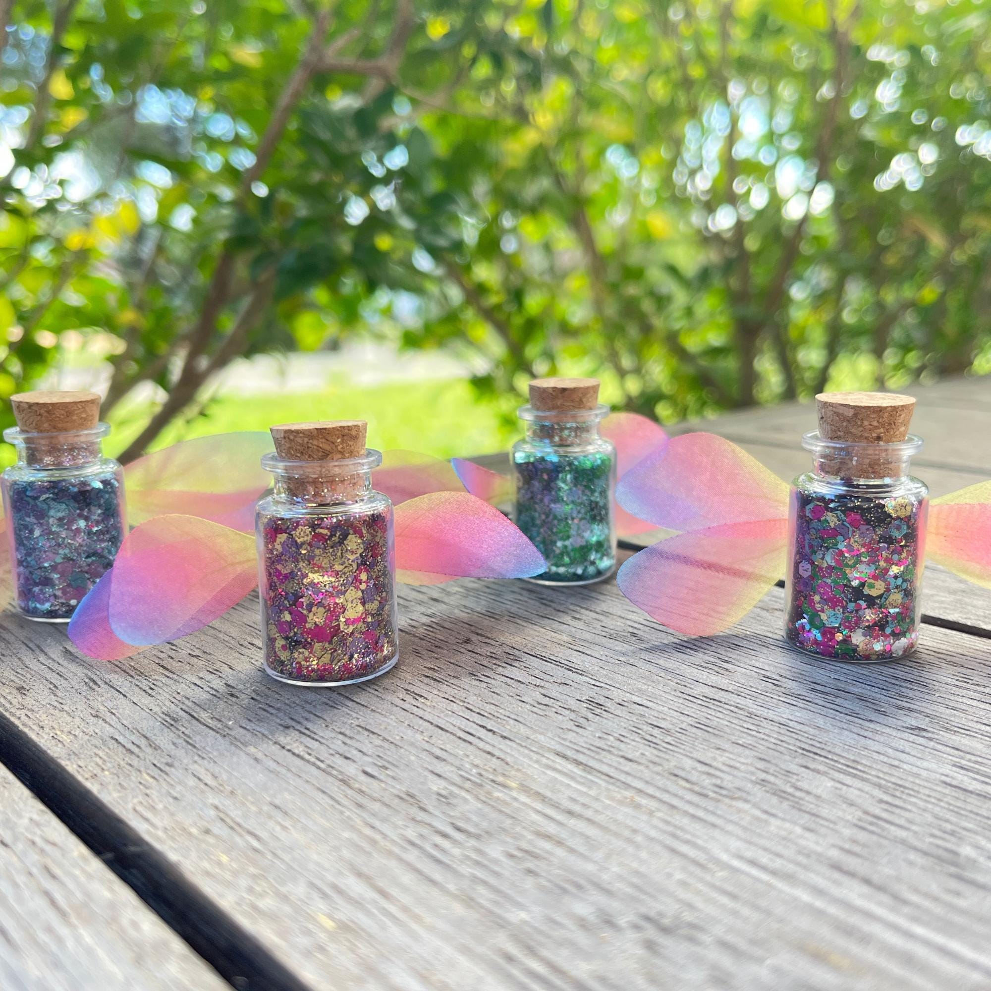 Fairy Bottle with Glitter: Potion Party Favour Tooth Fairy Gift for Kids