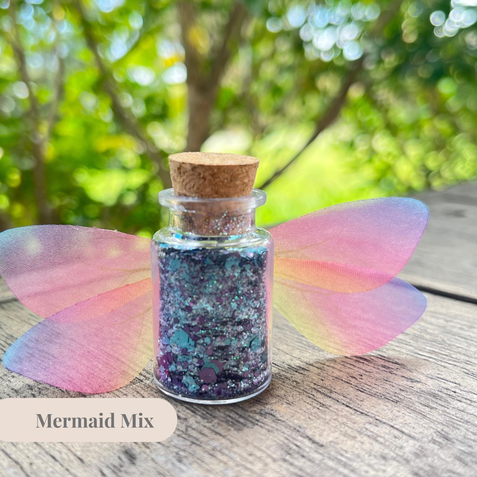 Fairy Bottle with Glitter: Potion Party Favour Tooth Fairy Gift for Kids