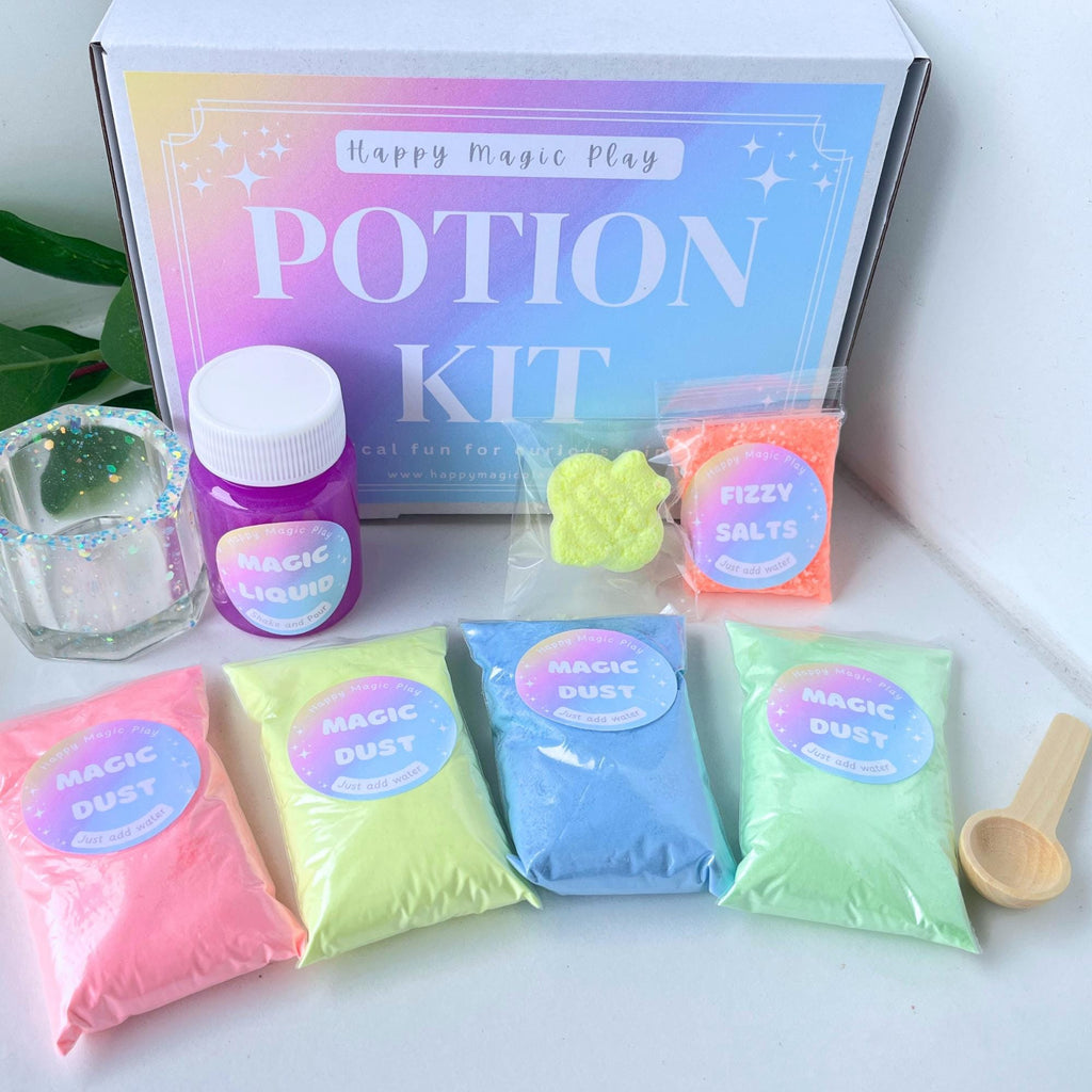 Kids Potion Gift Set: Fizzy Sensory Play Science Activity Montessori Learning