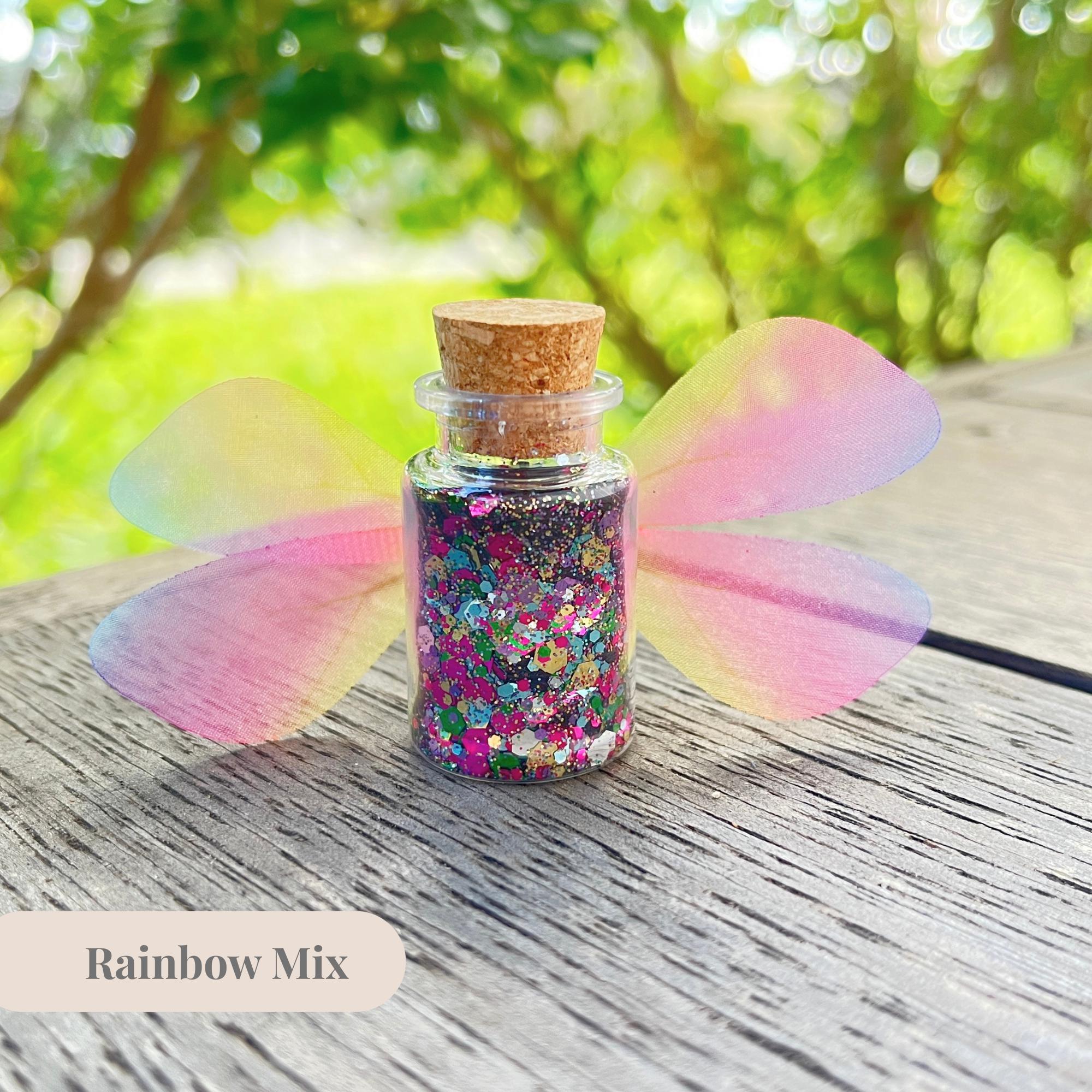 Fairy Bottle with Glitter: Potion Party Favour Tooth Fairy Gift for Kids