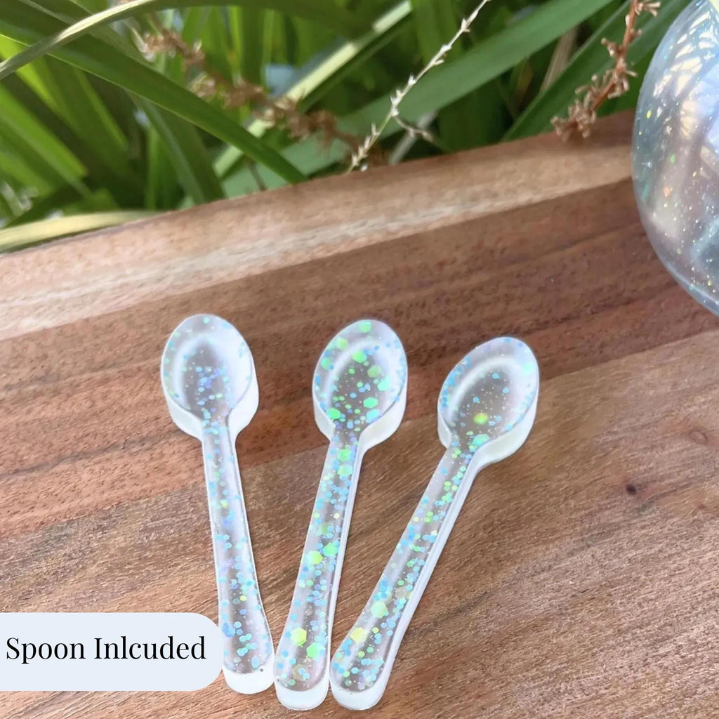 Resin Potion Pots & Cauldron Glow-in-the-Dark Glitter Sensory Play Kids Room Decor
