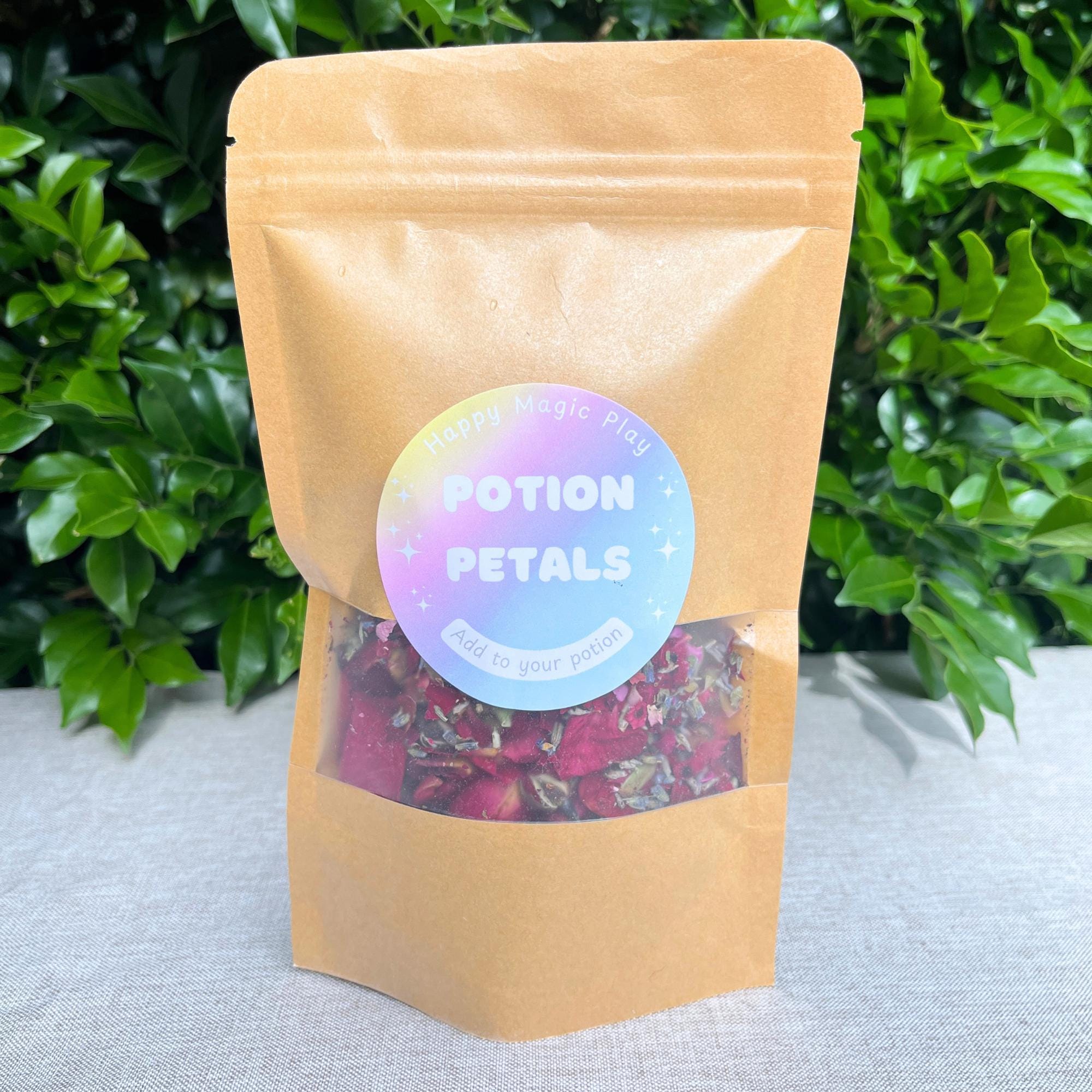 Potion Party Flowers: Montessori Nature Play Fairy Gift for Kids Party Favour