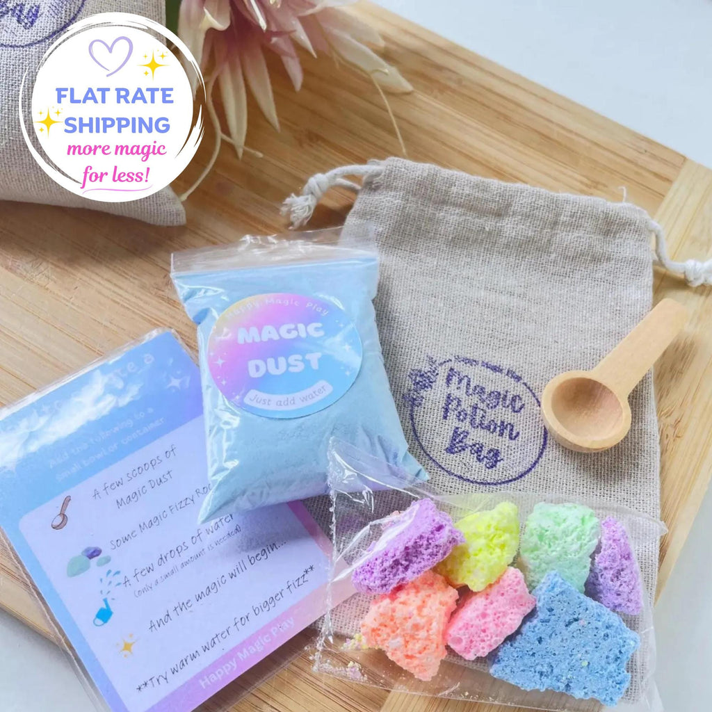 Magic Potion Bag: PartyFavour Goodie Bag Activity for Kids Fizzy Science Sensory Play