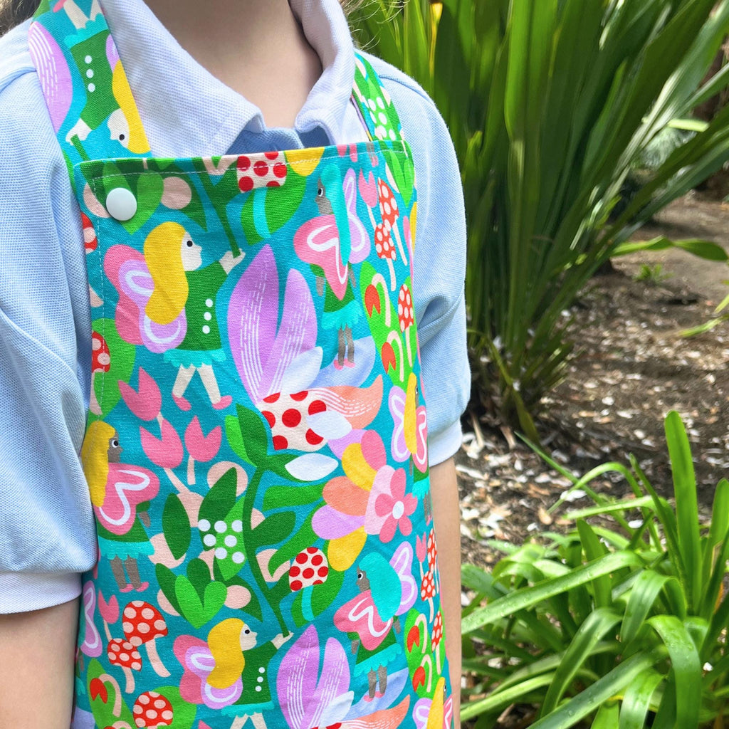Kids Fairy Apron: Waterproof Messy Play Aprons for Children