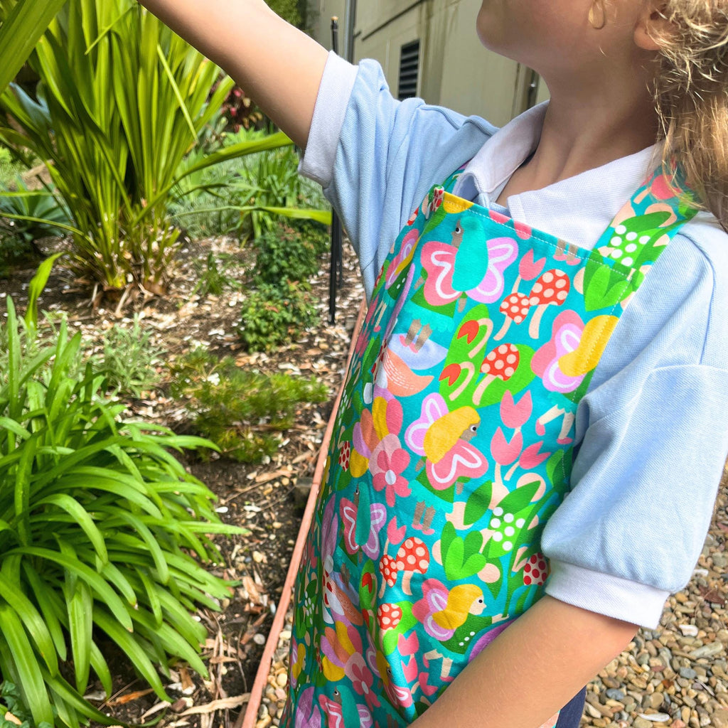 Kids Fairy Apron: Waterproof Messy Play Aprons for Children