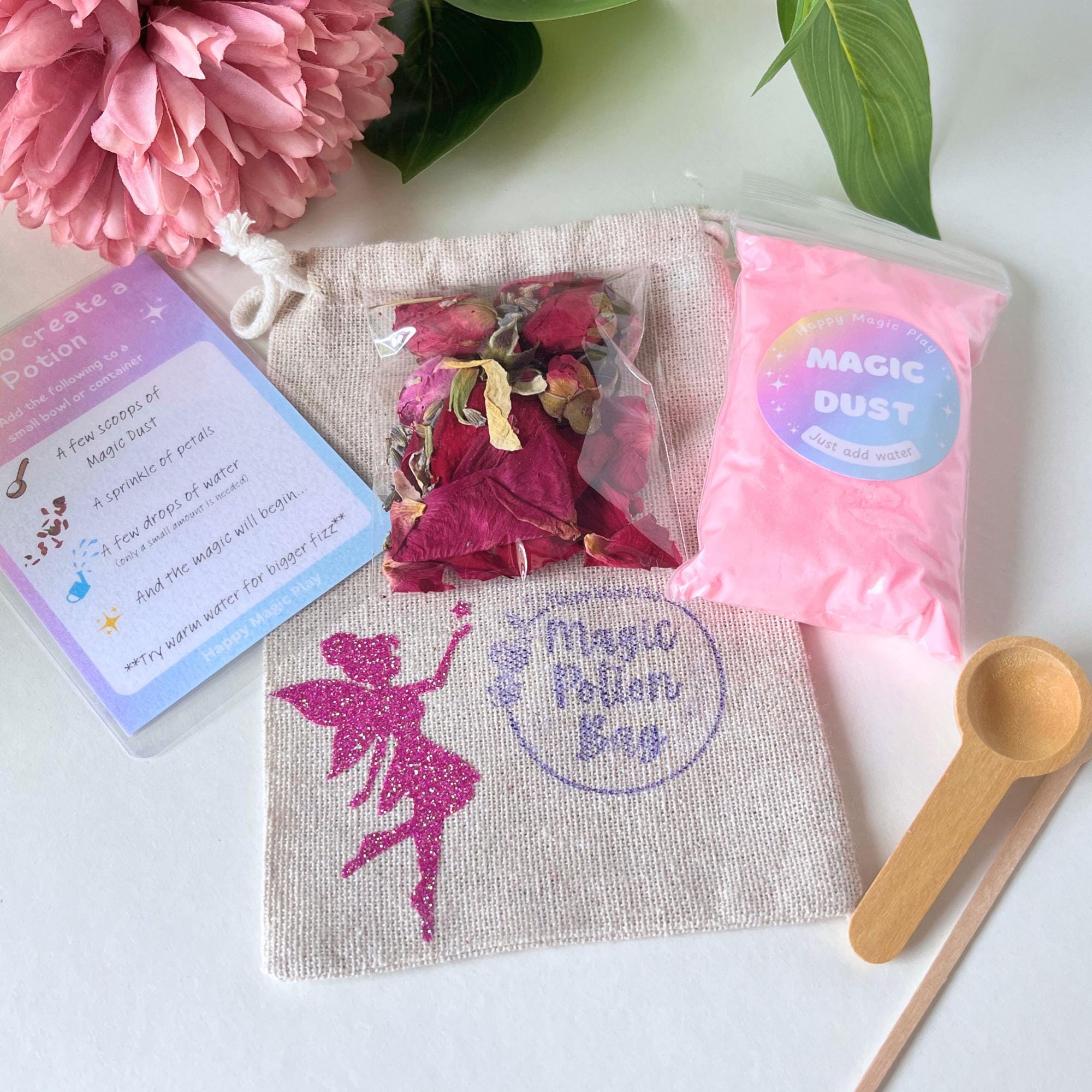 Fairy Potion Bag: Party Favour Goodie Bag Activity for Kids