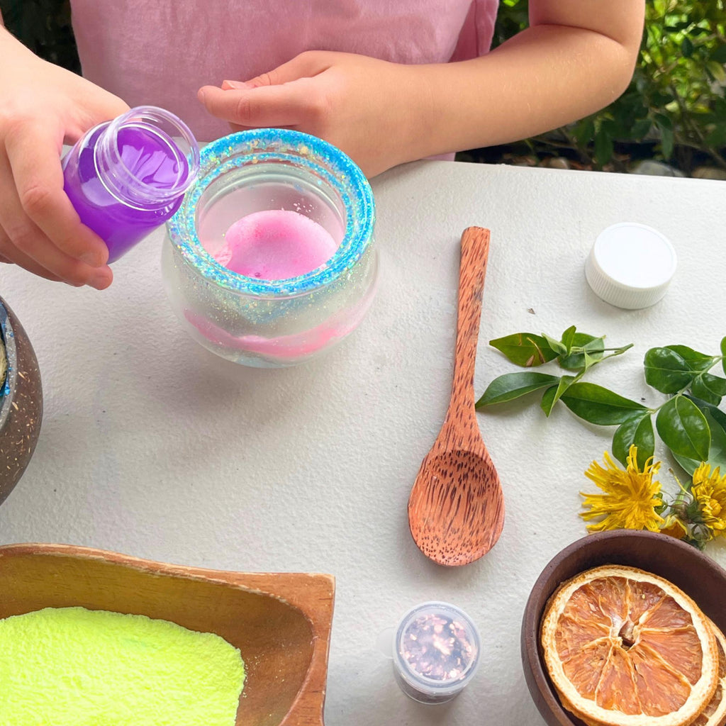 Wooden Spoon: Potion Play Mud Kitchen Sensory Play