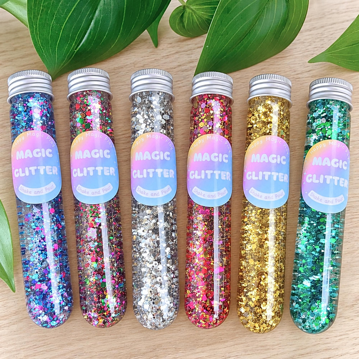 Sparkling Glitter Tube: Kids Potion Activity Party Favour Montessori Toy