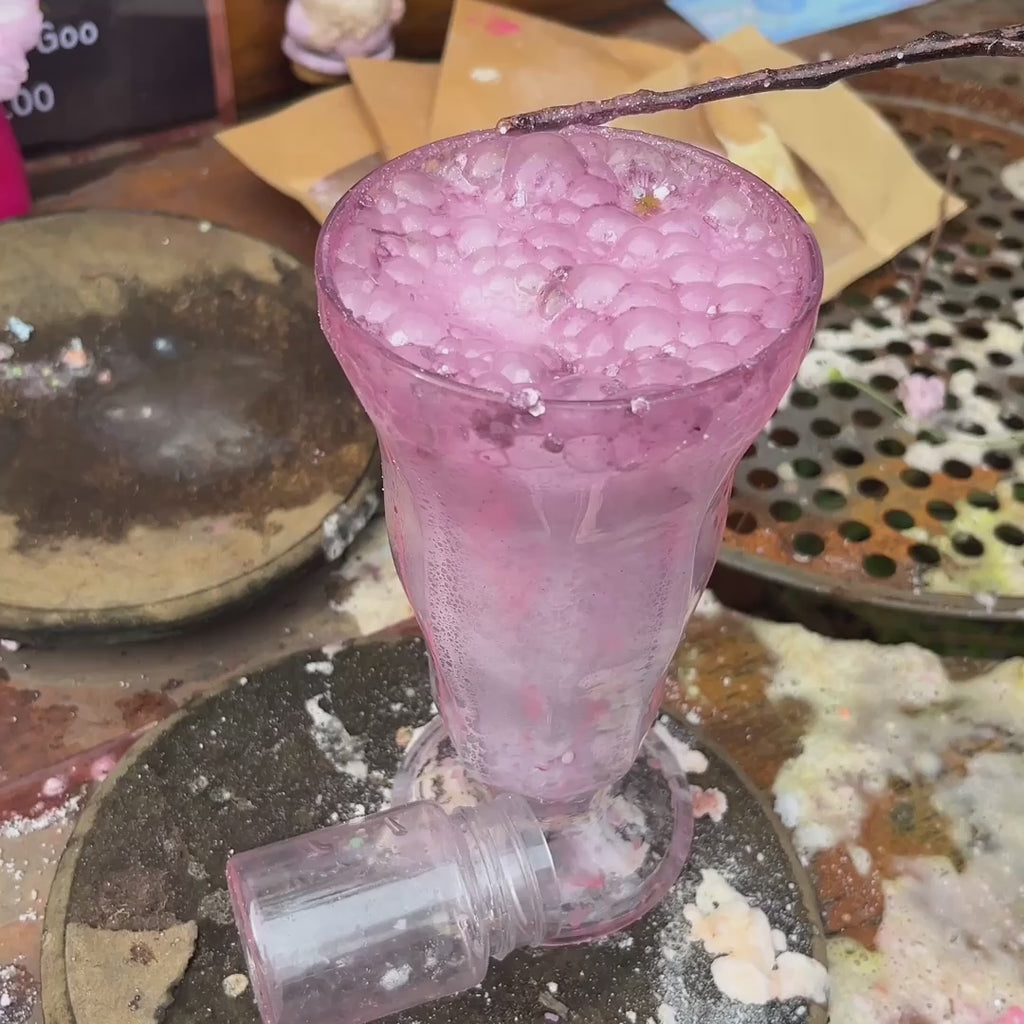 Milkshake Fizzy Play Glass