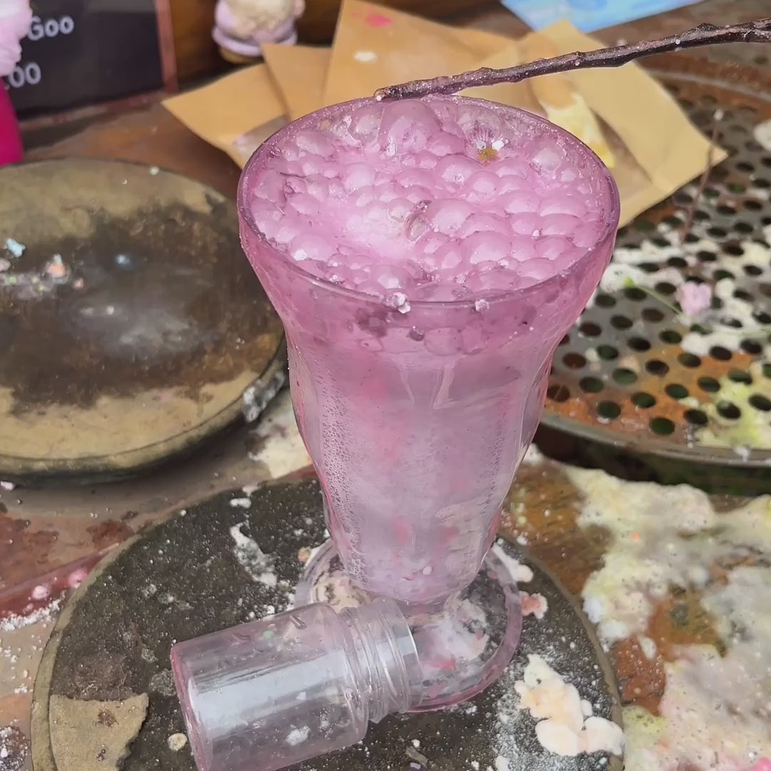 Milkshake Fizzy Play Glass
