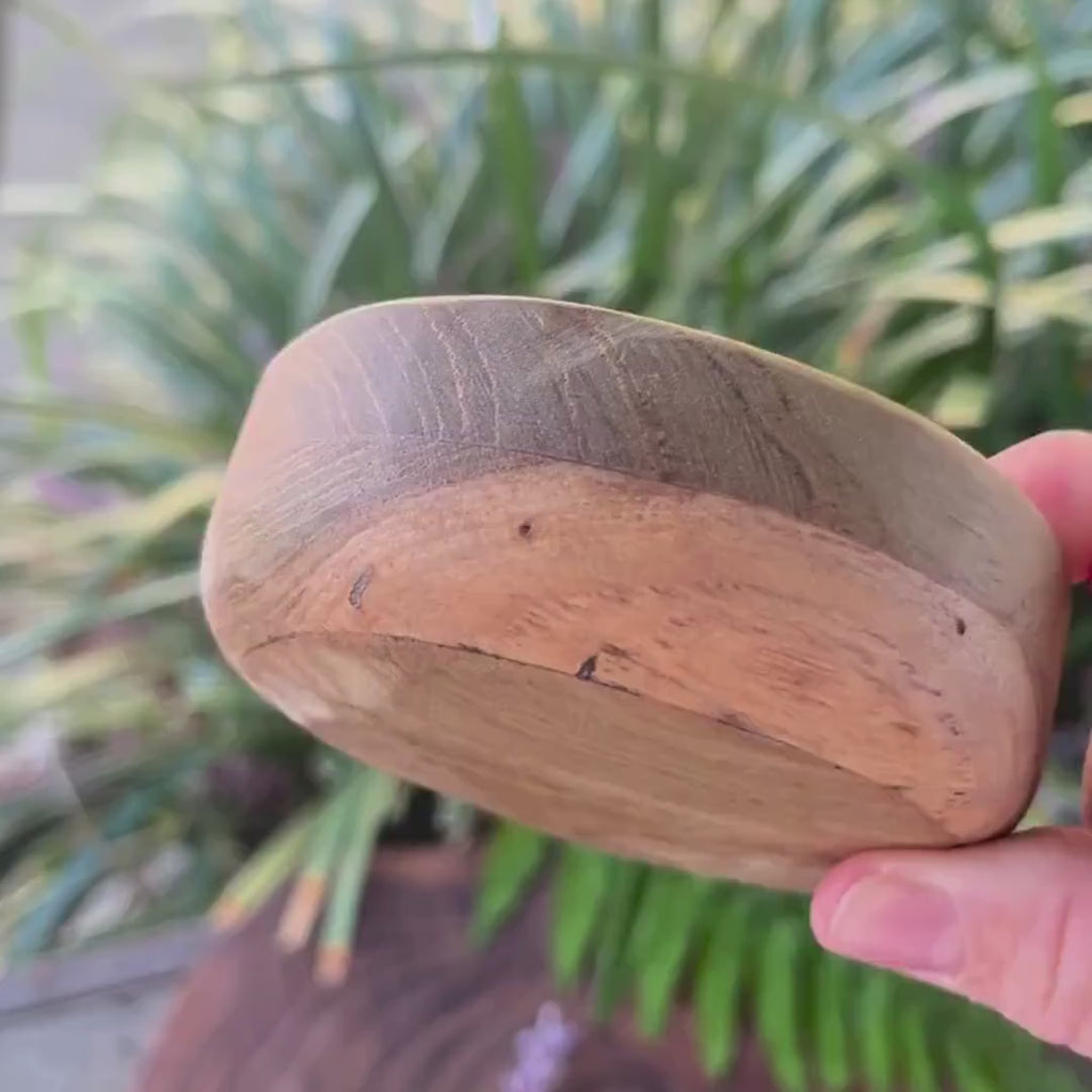 Handcrafted Teak Bowls & Muddlers: Montessori Sensory Toy Mud Kitchen Kids Potion Play